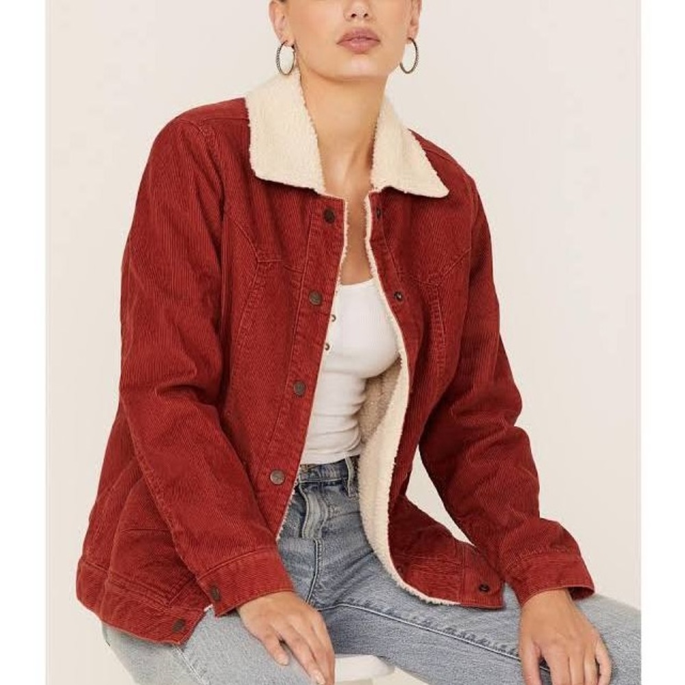 Carhartt Corduroy Fleece Lined Jacket Size M